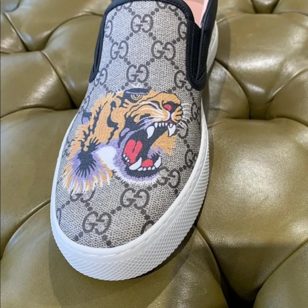 Gucci shoes.